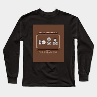 Vintage Cameras Long Sleeve T-Shirt